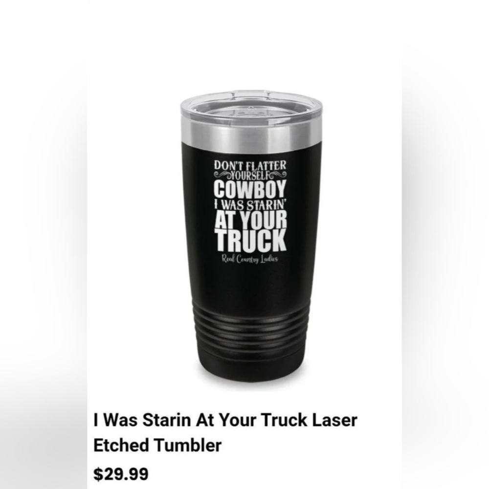 Authentic Real Country Girls Tumbler